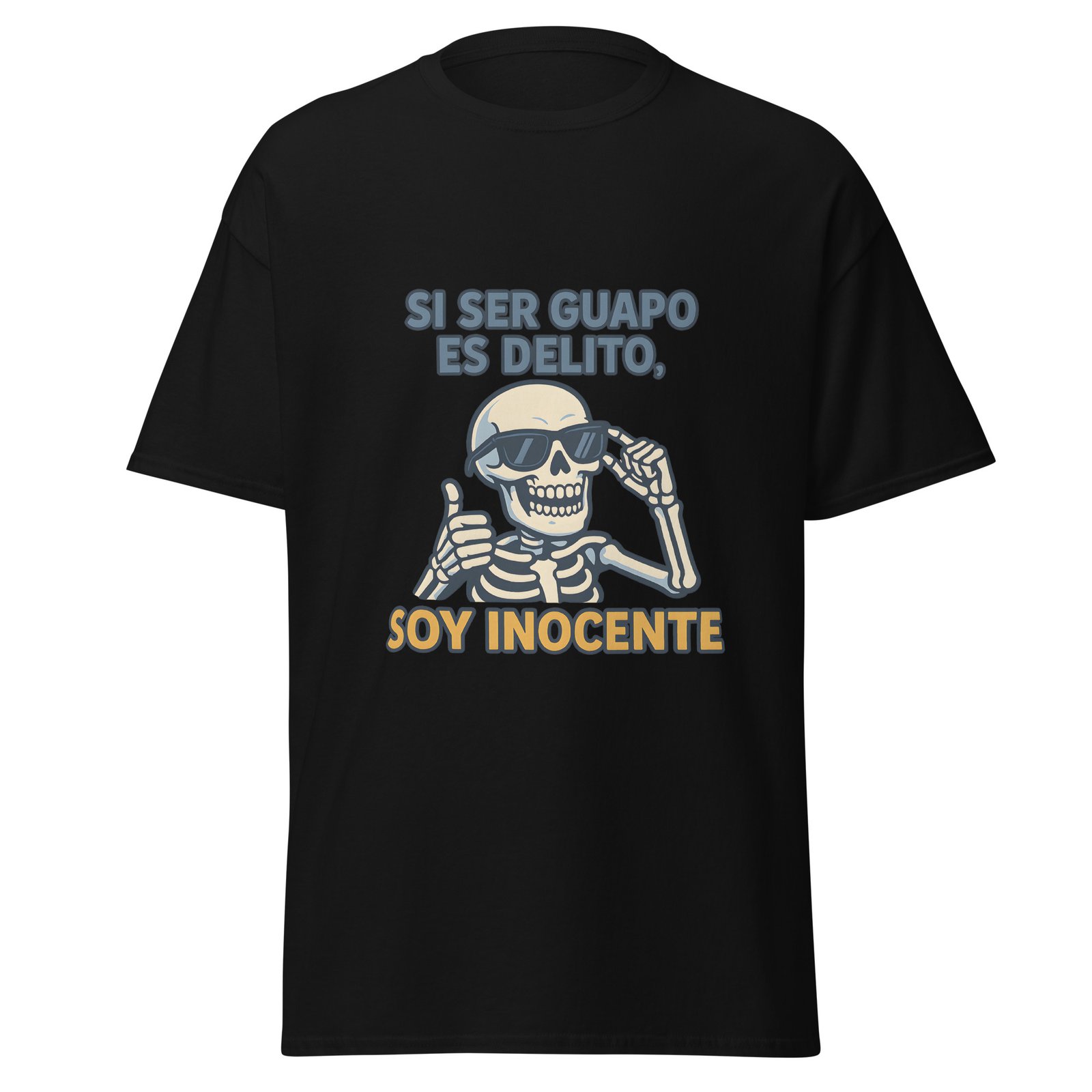 Camiseta SI SER GUAPO ES DELITO