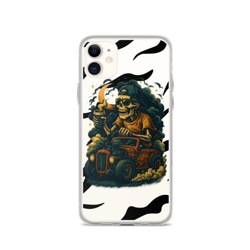 Funda transparente para iPhone® ESQUELETO COCHE - Imagen 5