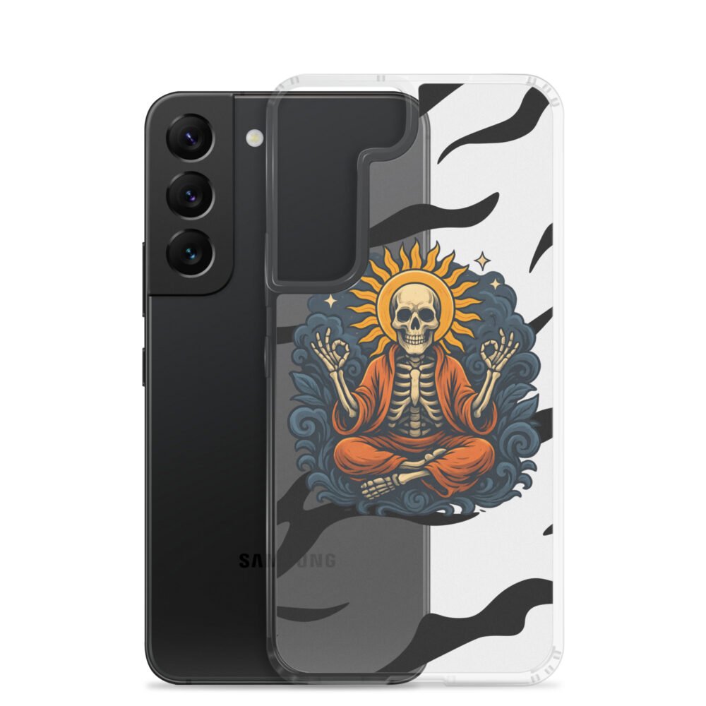Funda transparente para Samsung® ESQUELETO MEDITANDO - Imagen 24