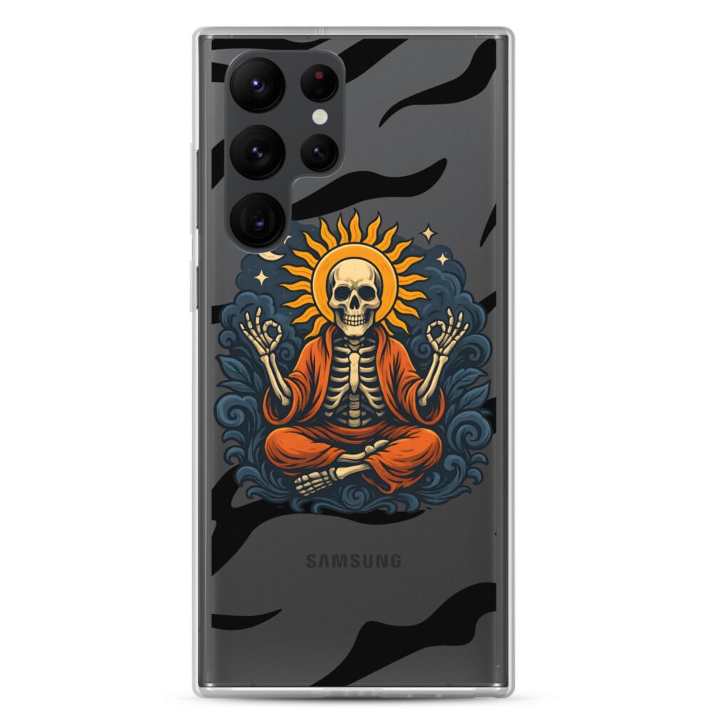 Funda transparente para Samsung® ESQUELETO MEDITANDO - Imagen 21