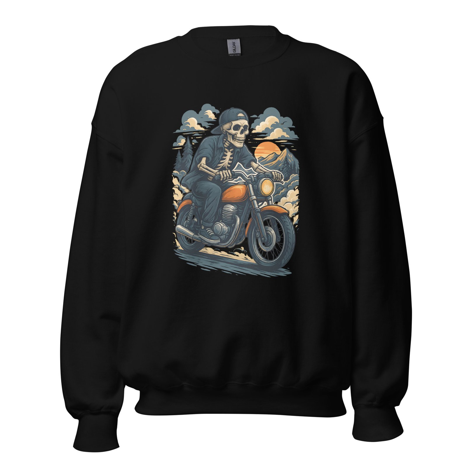unisex-crew-neck-sweatshirt-black-front-6806554de8a09